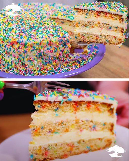 Bolo Arco-Íris Mágico para Festa de Criança