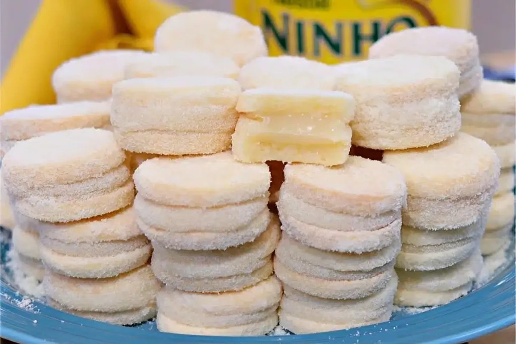 Bolachinha Amanteigada de Leite Ninho: Simples e Prática