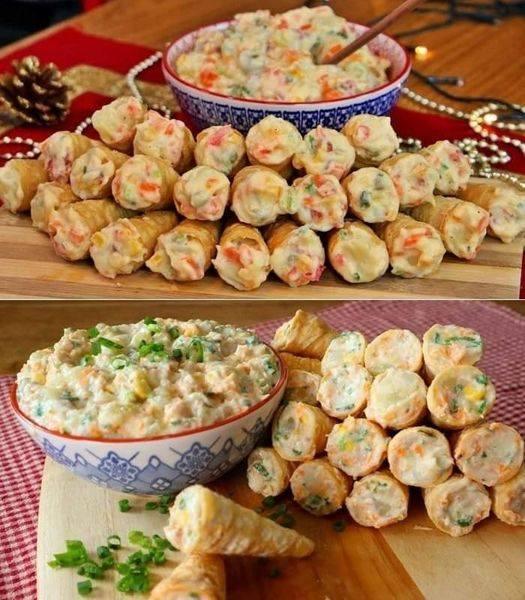 Canudinhos de Atum e Maionese Deliciosos
