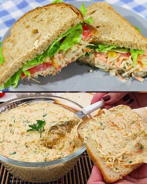 Creme de Frango para Sanduíche Natural: Uma Explosão de Sabor