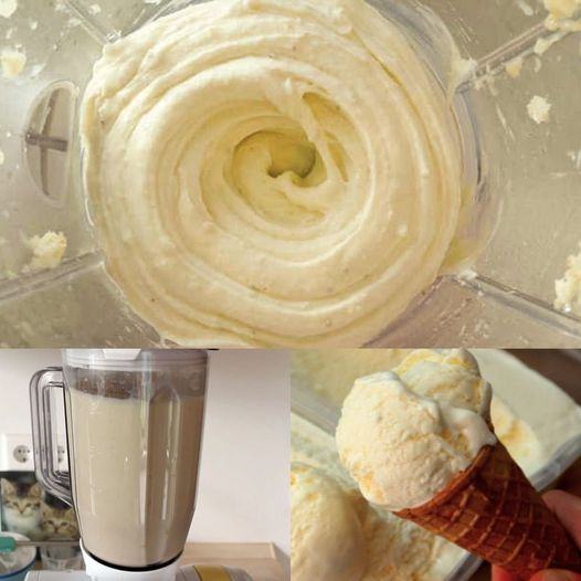 Sorvete de Liquidificador em 5 Minutos: Sobremesa Rápida e Refrescante