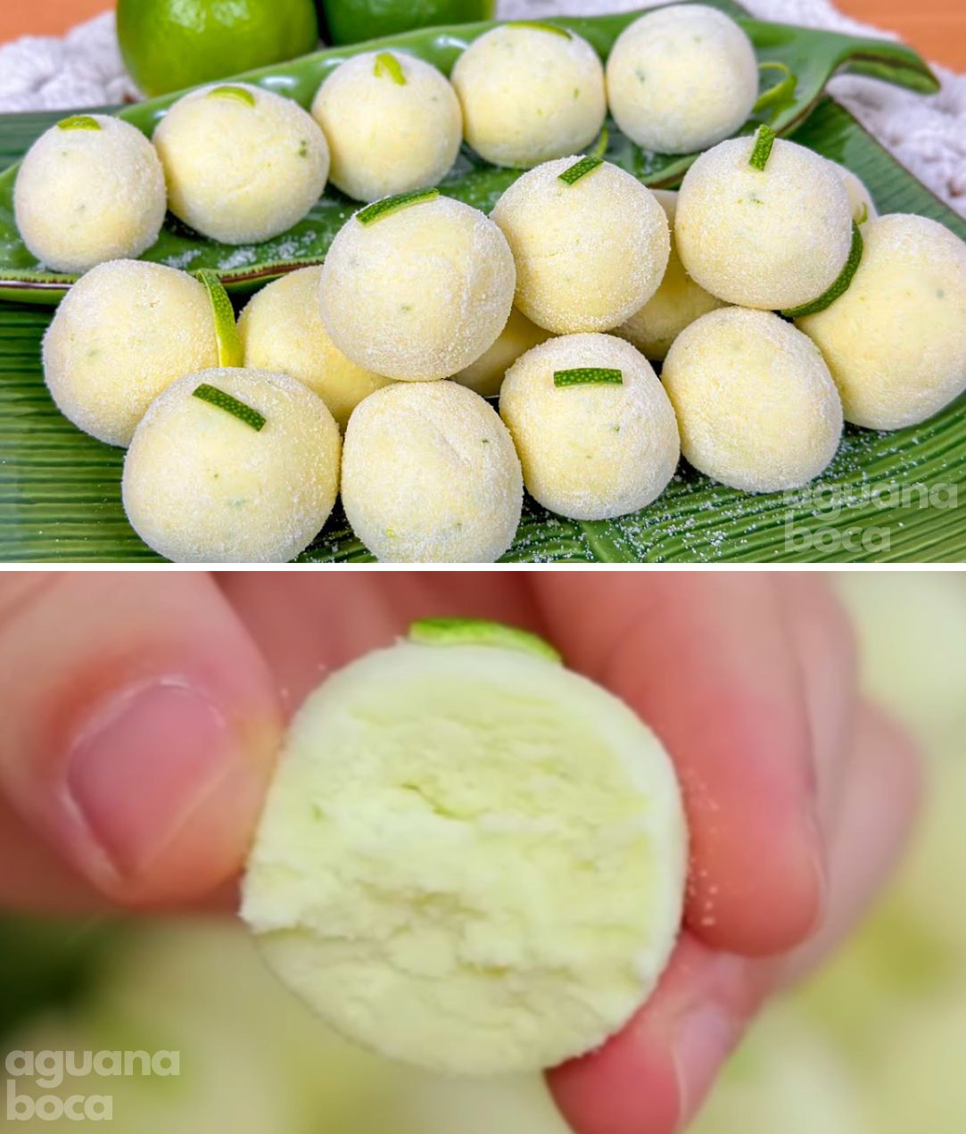 Receita de Docinho de Limão Simples e Delicioso