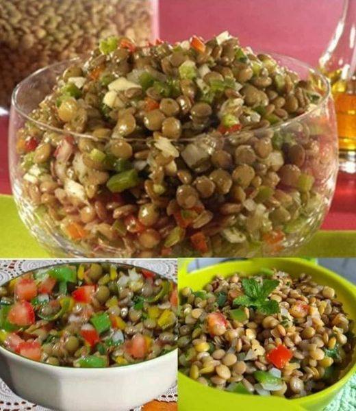 Deliciosa Salada de Grão-de-Bico: Uma Refeição Leve e Nutritiva