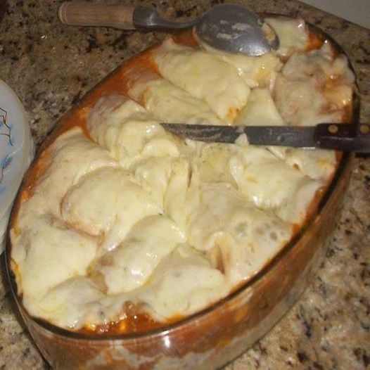 Gratinado de Carne Moída com Vegetais