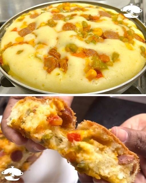 Torta Salgada Com Massa de Maisena Fácil de Fazer
