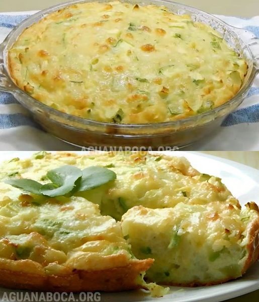 Torta de Abobrinha Prática e Deliciosa
